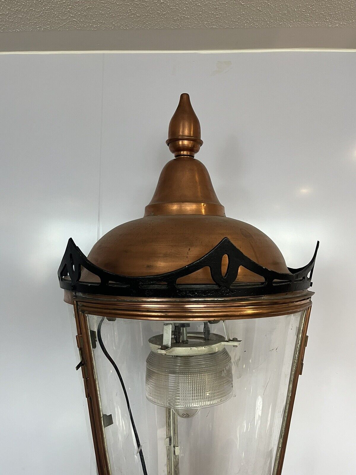 Lamppost Copper Lantern