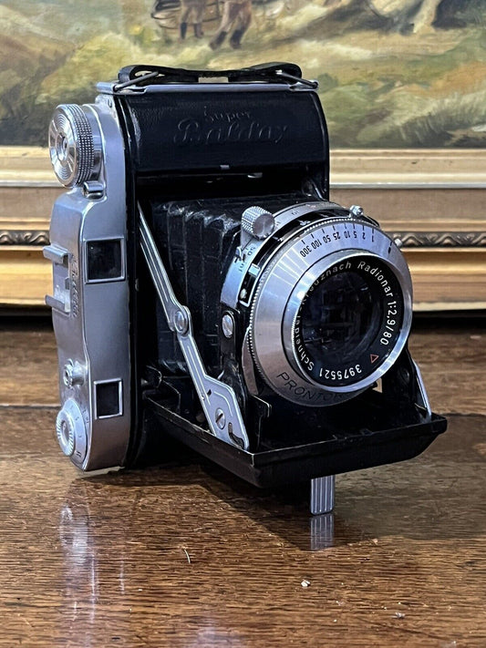 Vintage Camera. Super Bacalax Folding Camera