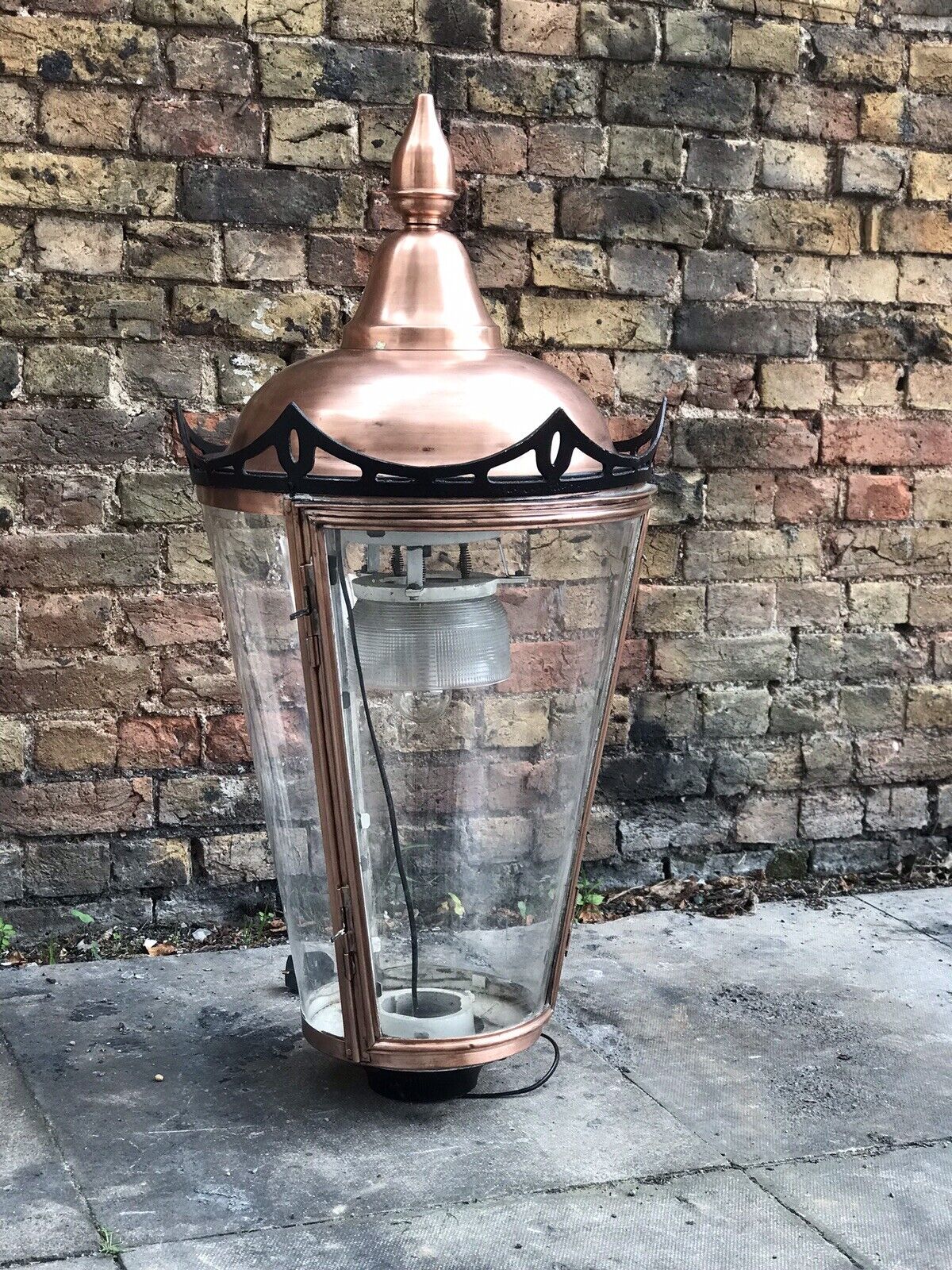 Lamppost Copper Lantern