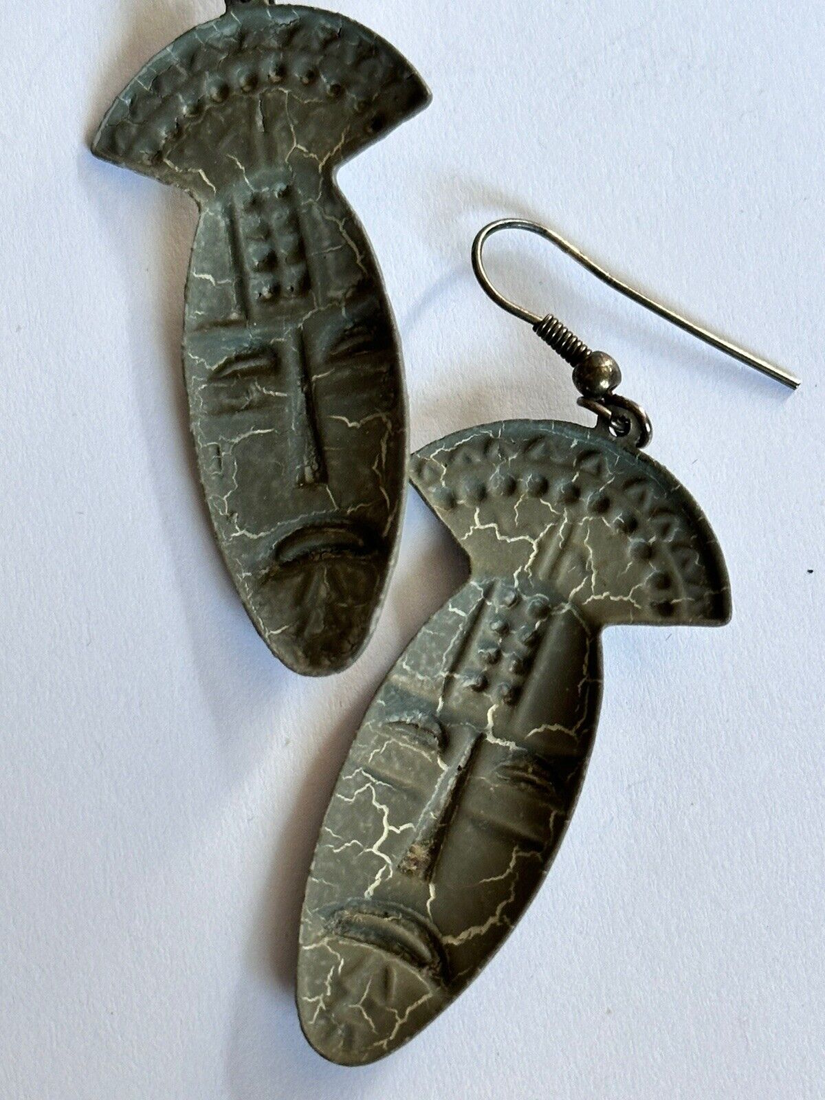 Vintage Tribal Drop Long Earrings