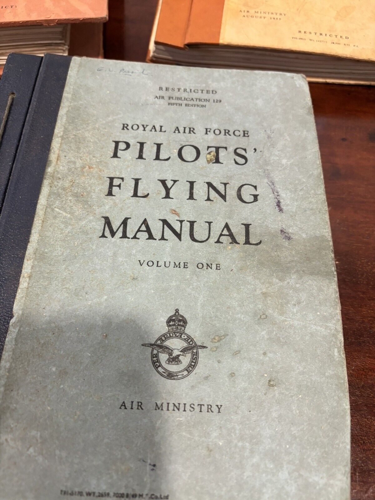 RAF Pilots Flying Manual, And Flying Aircraft Operation Volumes 1&2