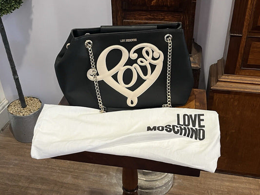 Moschino Handbag With Original Dust Bag