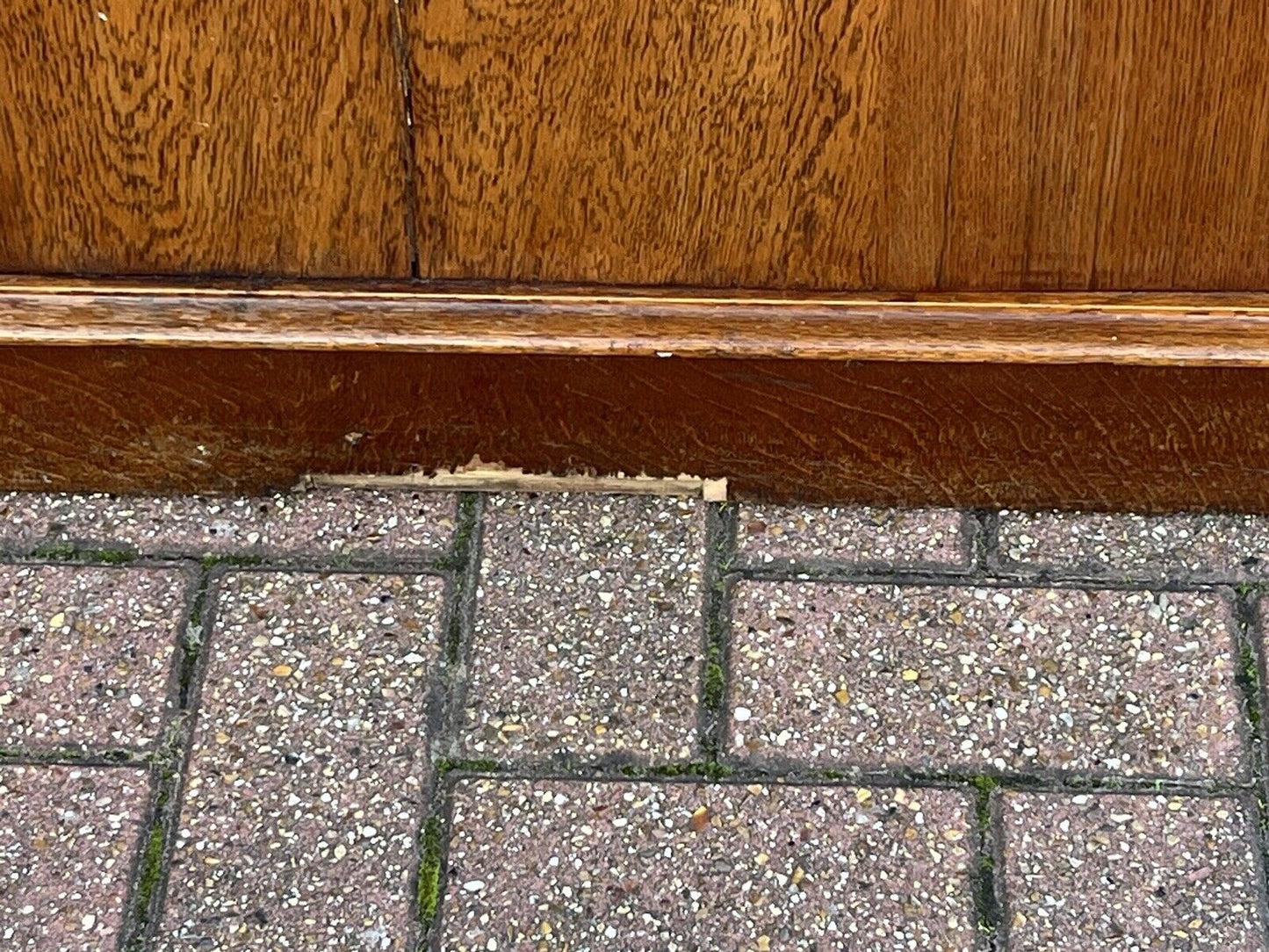 Victorian Mahogany 6x4ft  Double Sided Oak Partners Desk