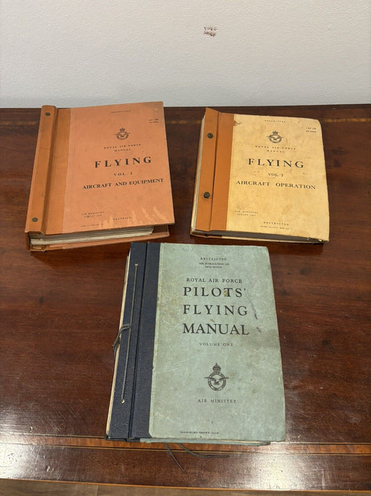 RAF Pilots Flying Manual, And Flying Aircraft Operation Volumes 1&2