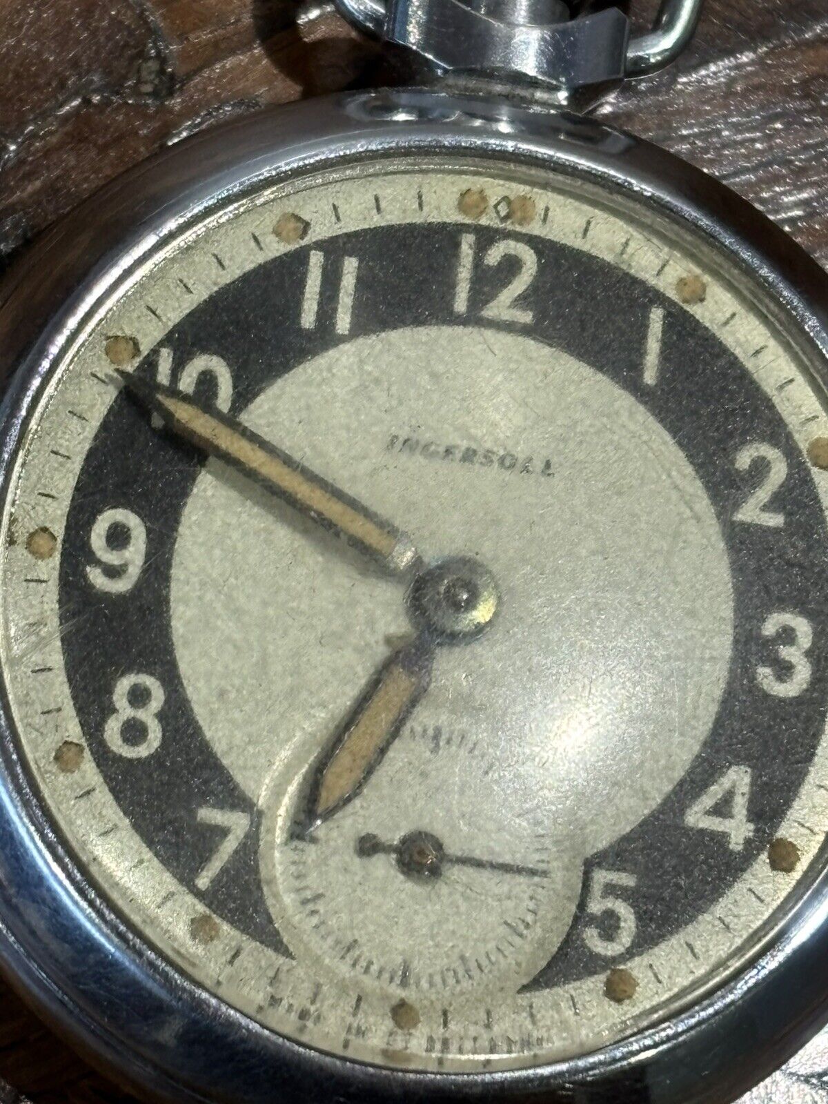 World War 2 War Department Ingersoll Pocket Watch