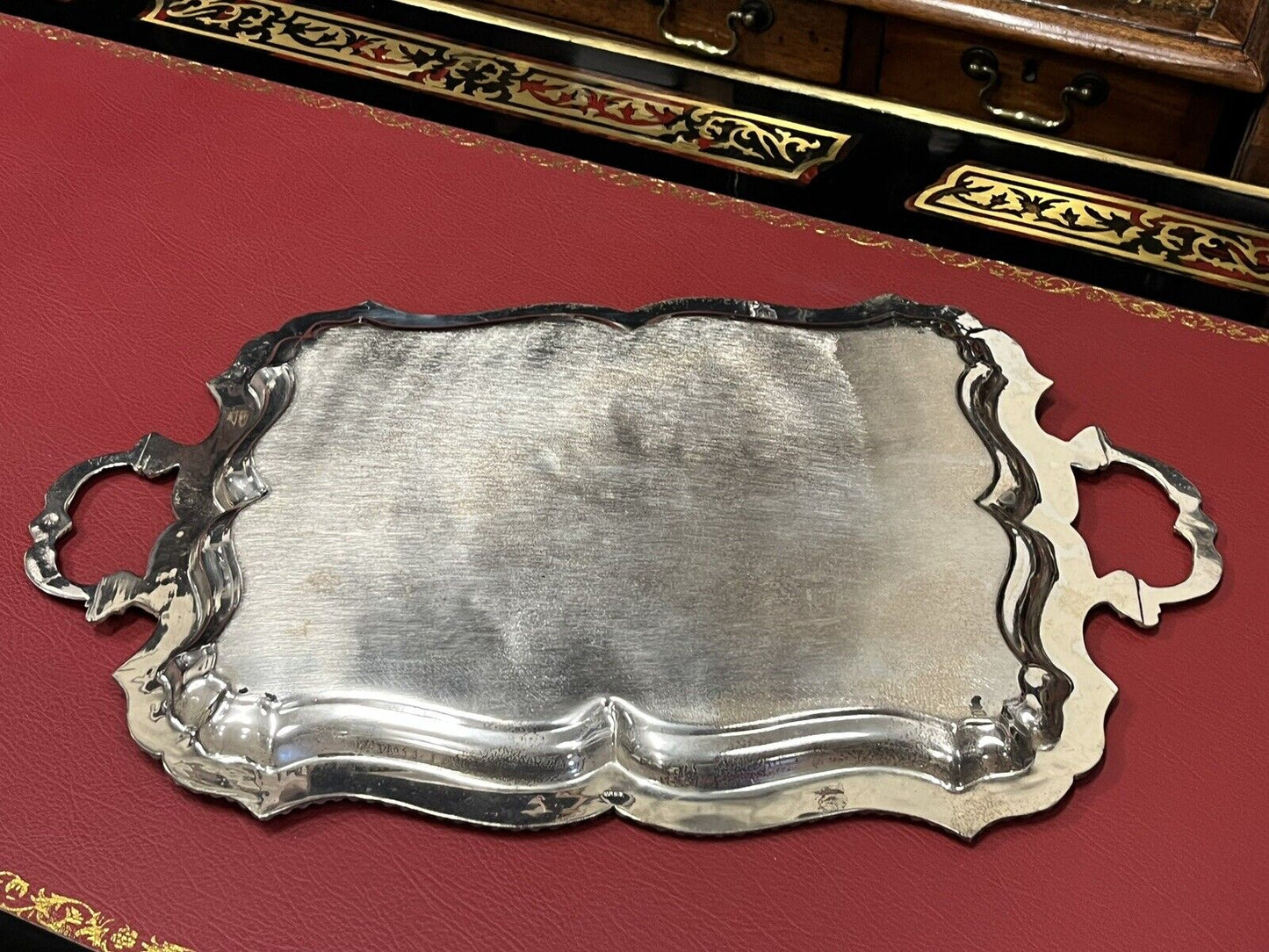 Silver Plate Drinks Tray.