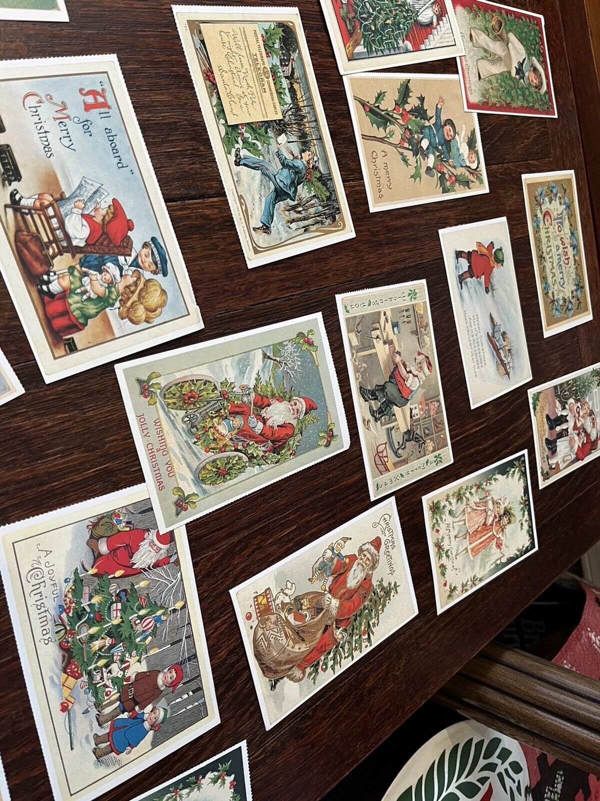 Christmas Postcard Collection. Set Of 40