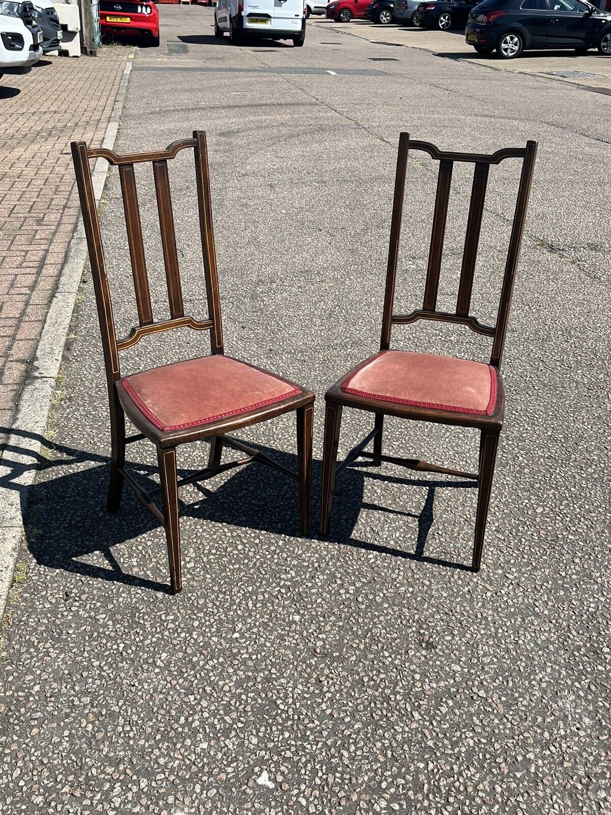 Arts + Crafts Morris and Co Pair Of Chairs