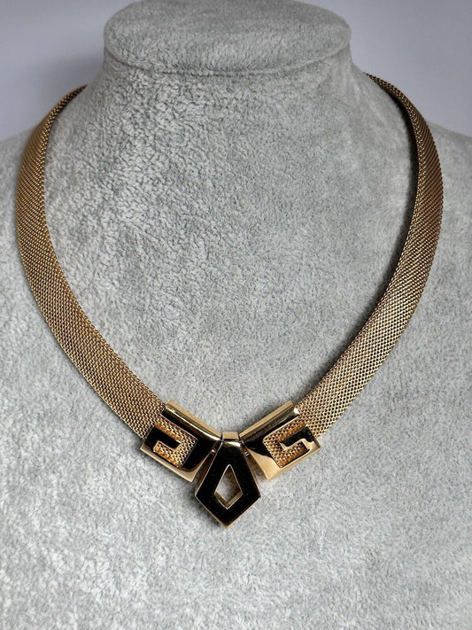 Vintage Signed Givenchy 1978 Statement Necklace