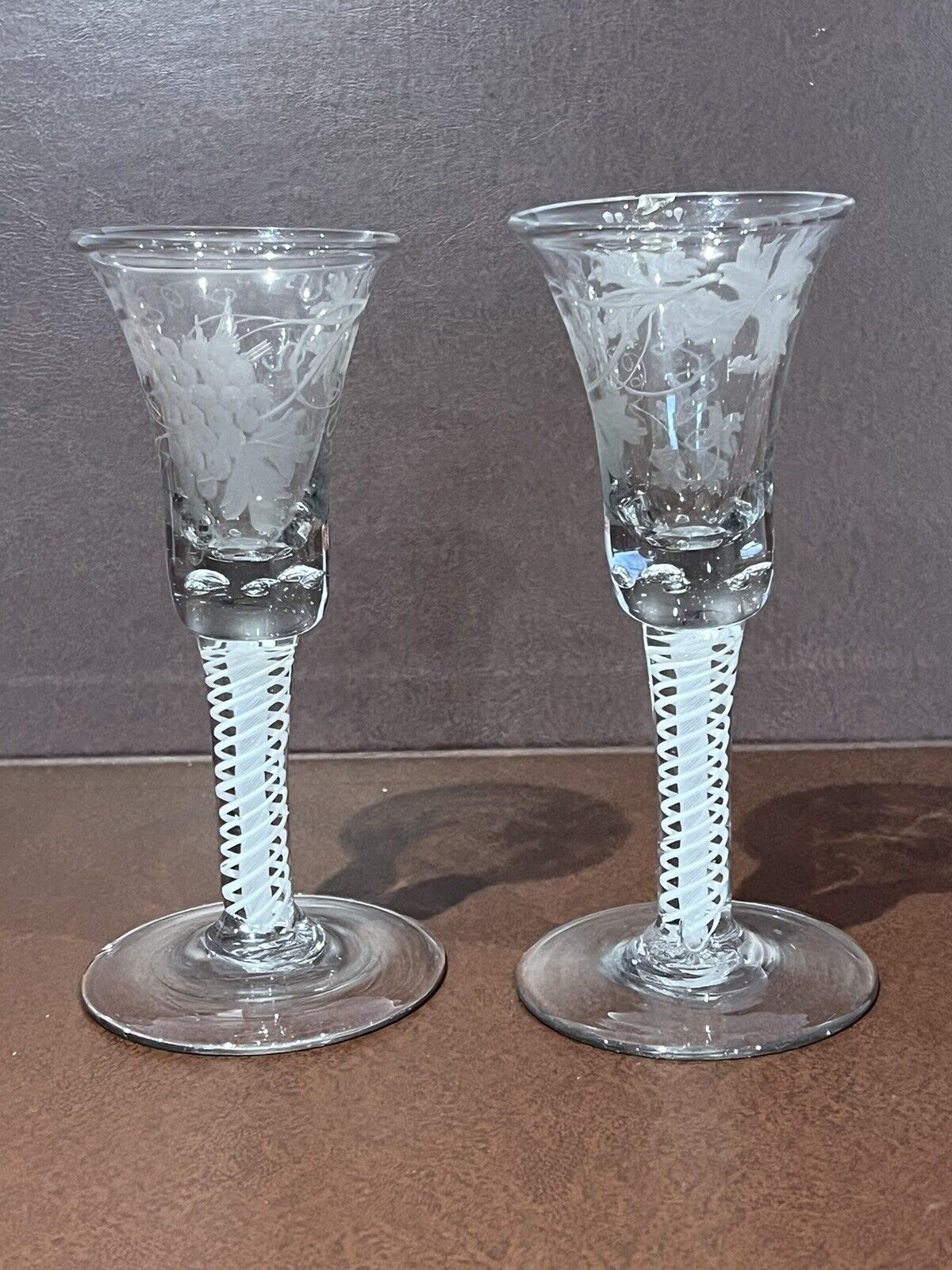 Georgian 18th Century Wine Glasses