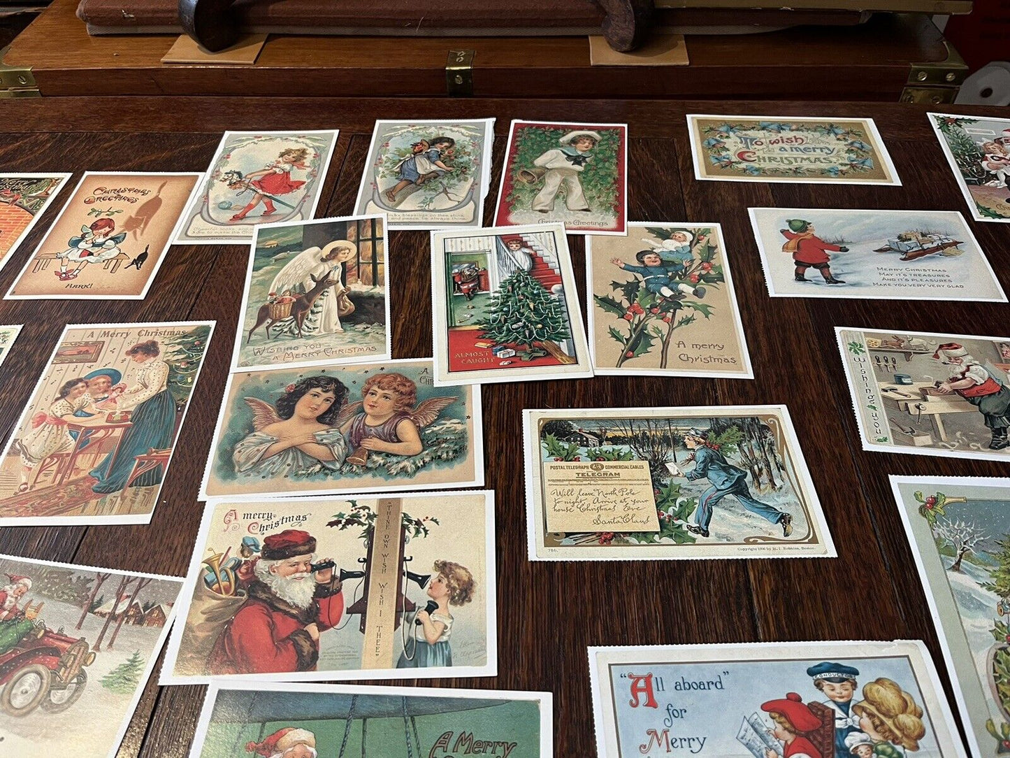 Christmas Postcard Collection. Set Of 40