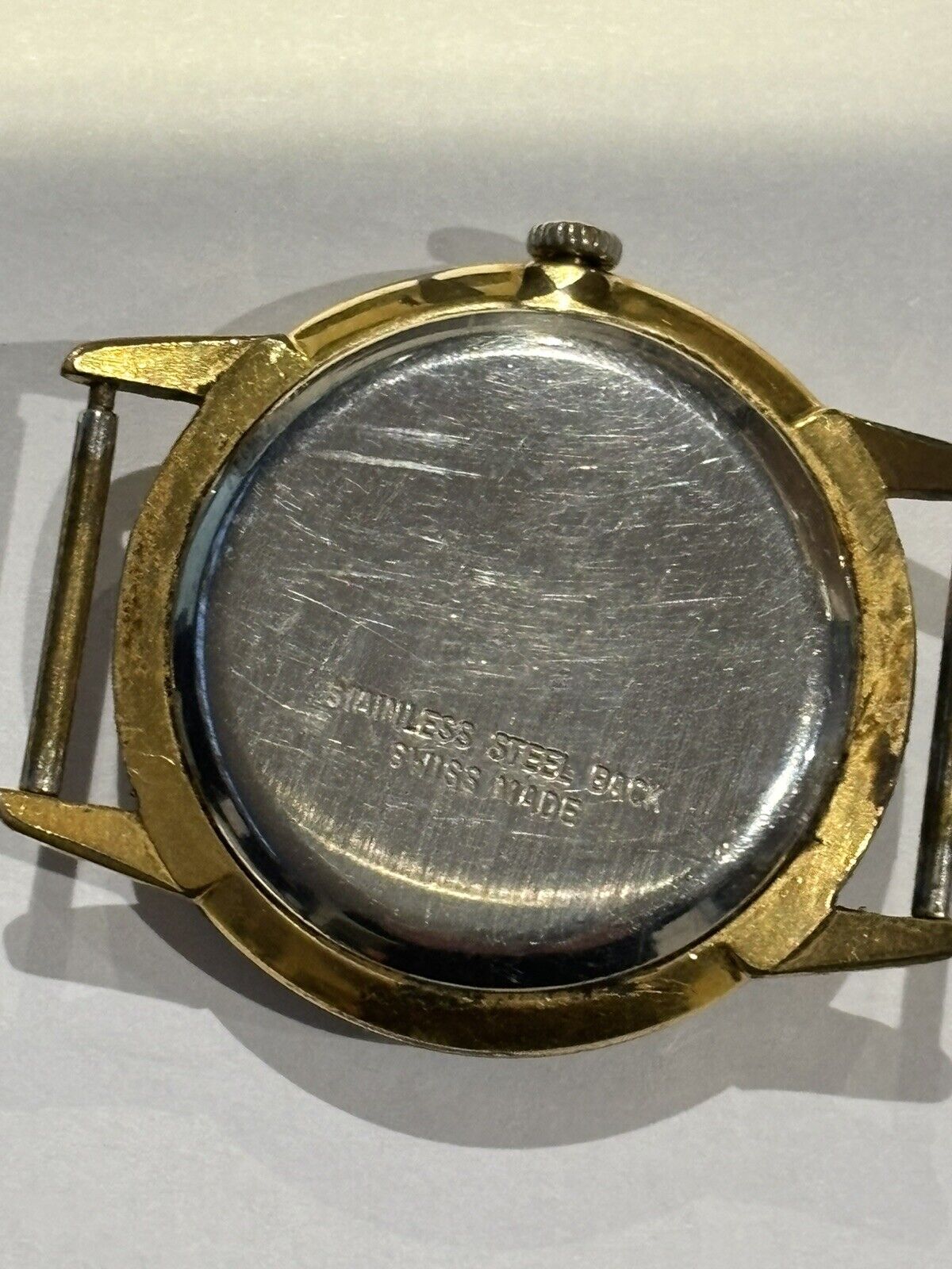 Vintage Men's Wristwatch. When Wound Ticking away Nicely