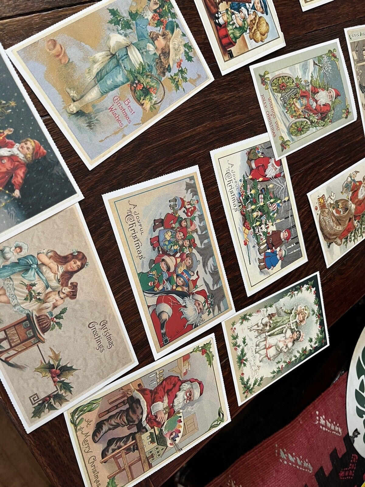 Christmas Postcard Collection. Set Of 40