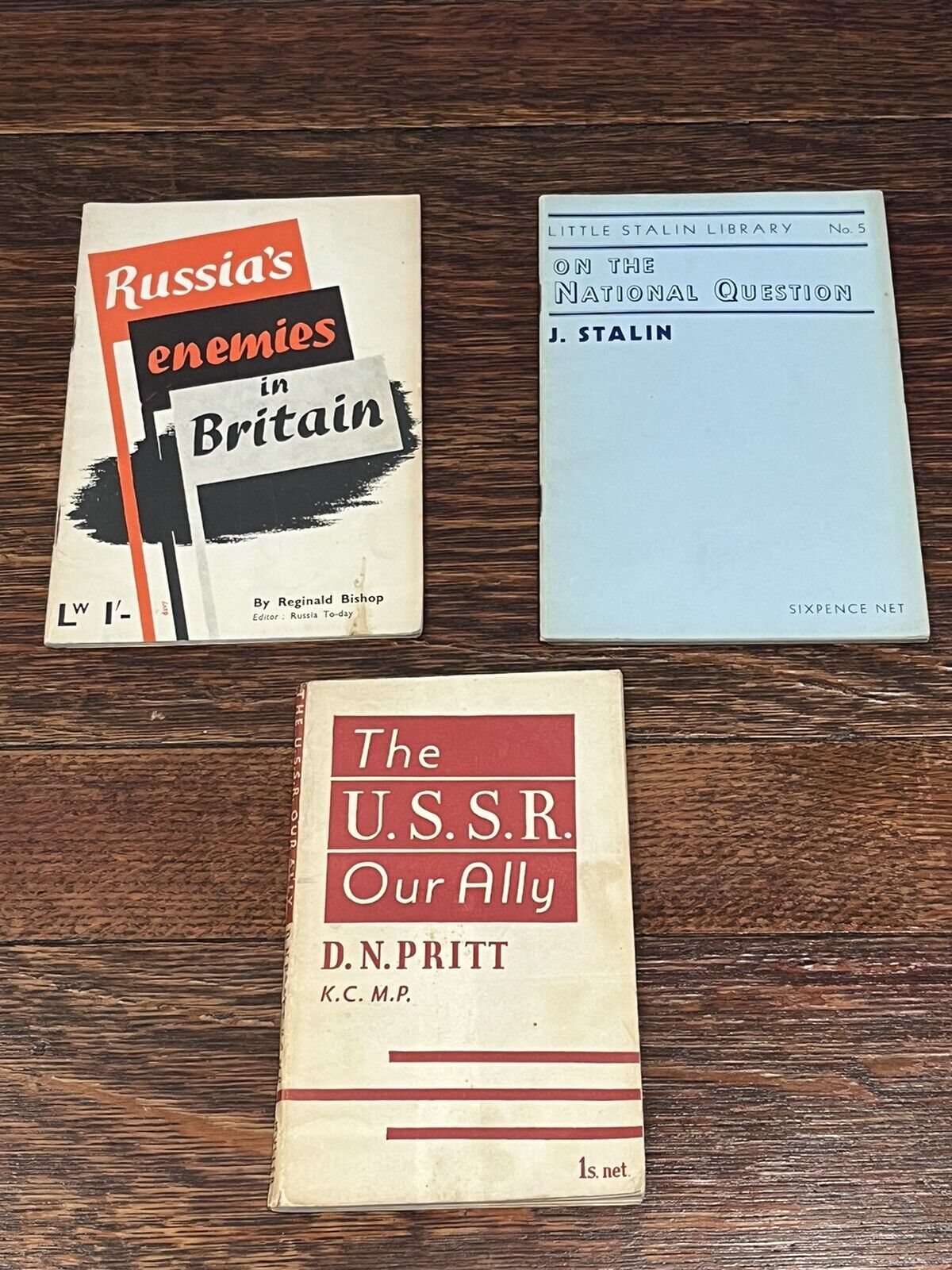 Old USSR Booklets