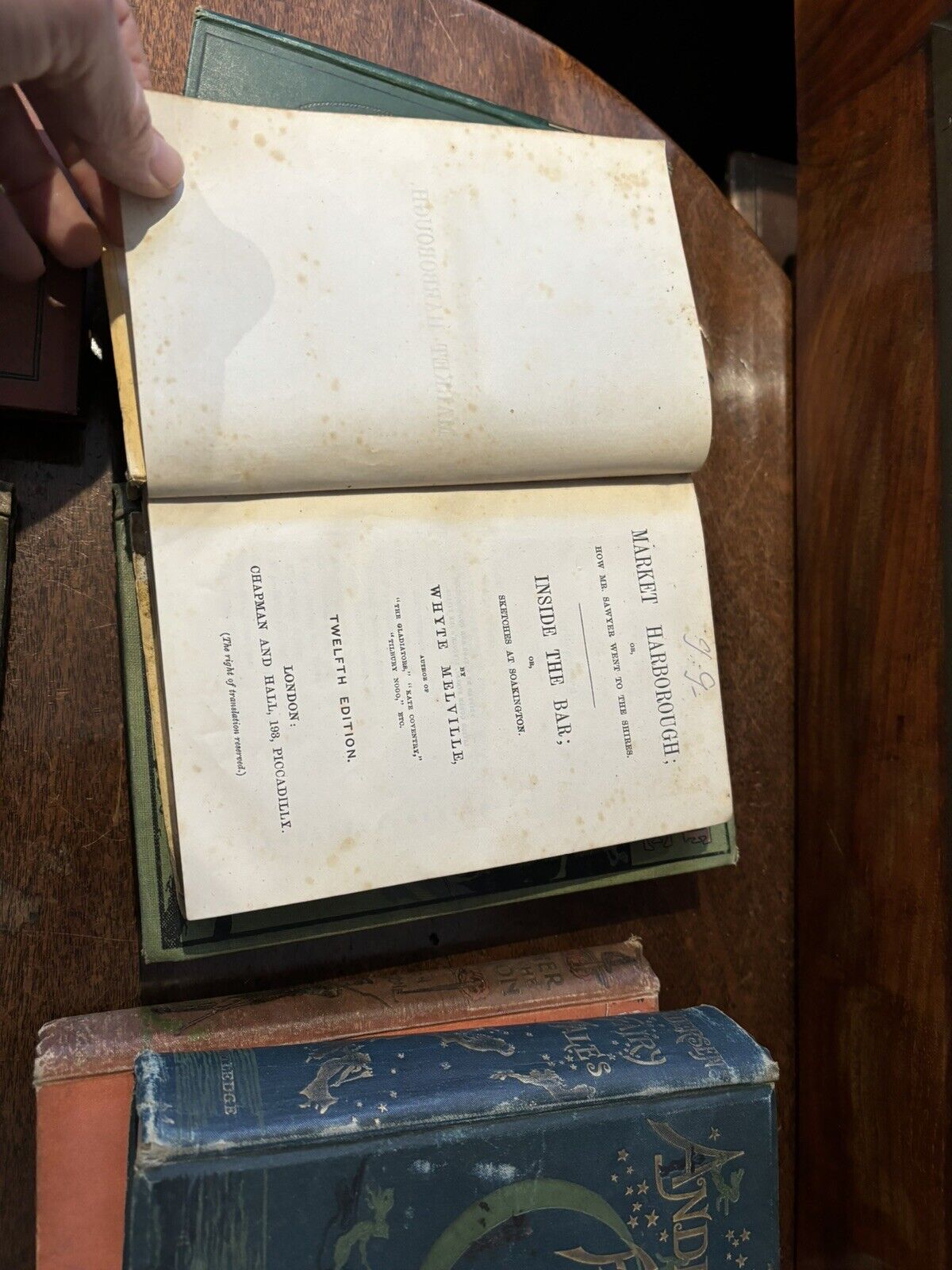 Collection Of Antique Books