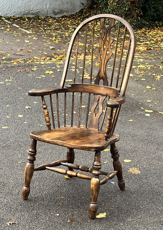 Oak Windsor Armchair.