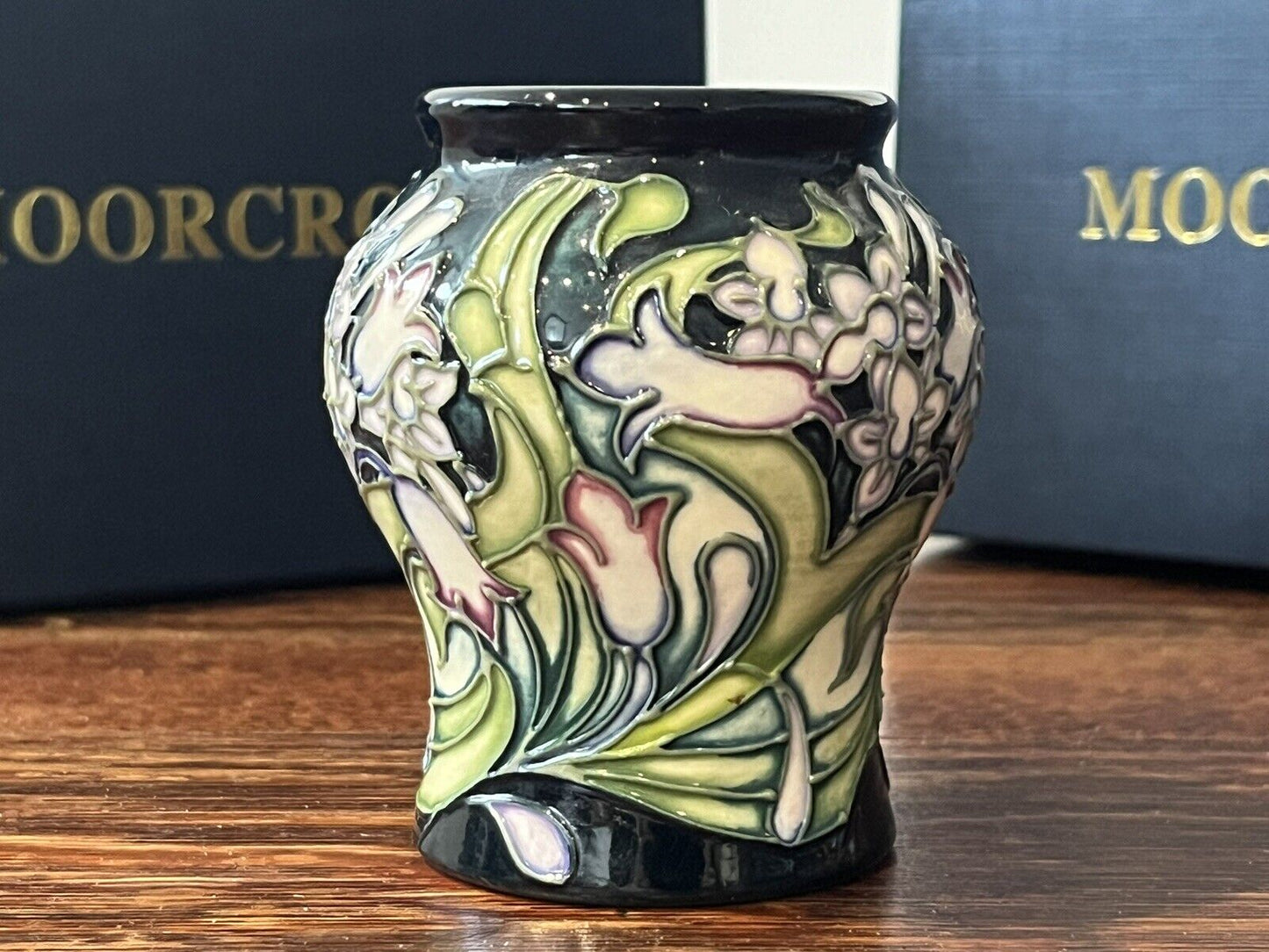 Moorcroft Vase With Box