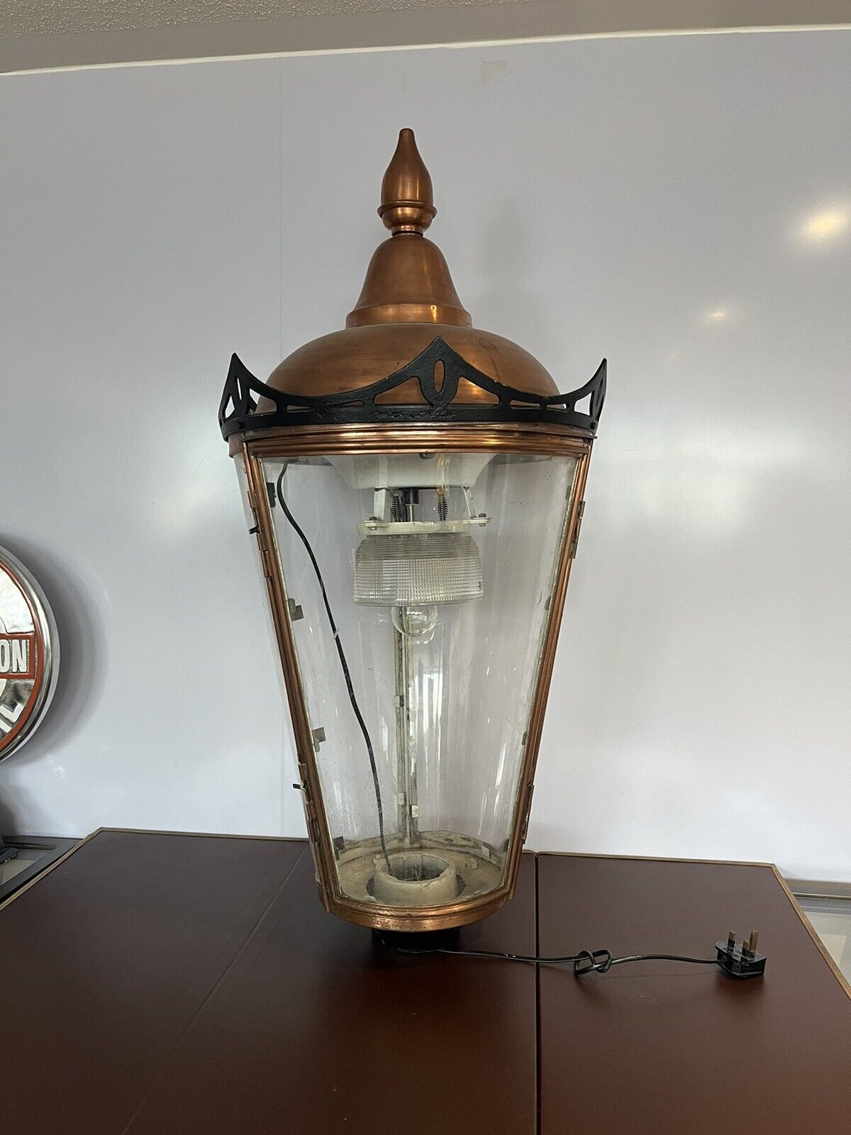 Lamppost Copper Lantern