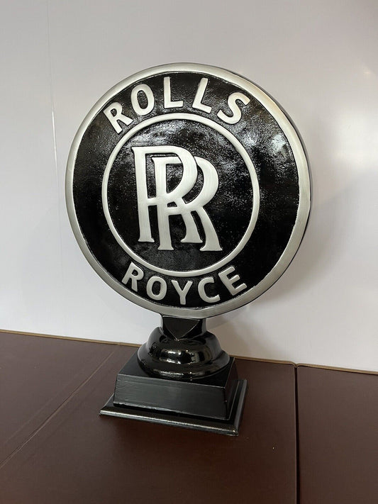 Rolls Royce Garage Advertising Metal Sign. 50 Cms Tall