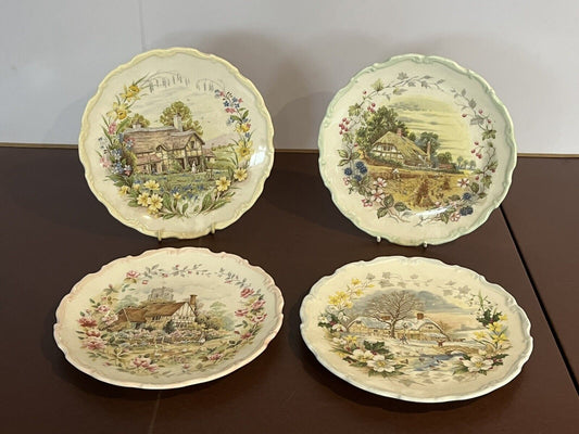 Royal Albert Cottage Garden Year Series. Spring, Summer , Autumn & Winter