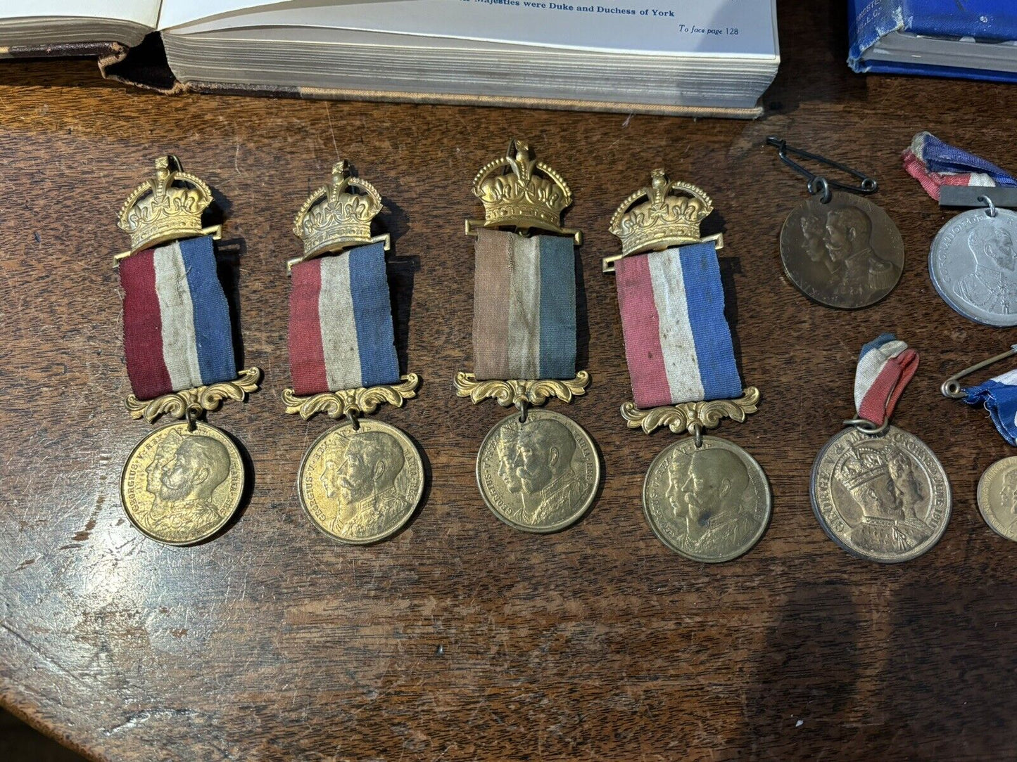 Coronation Medals And Books