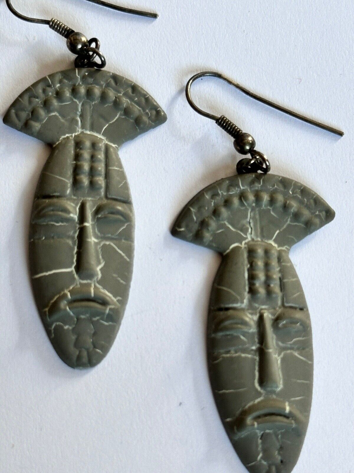 Vintage Tribal Drop Long Earrings