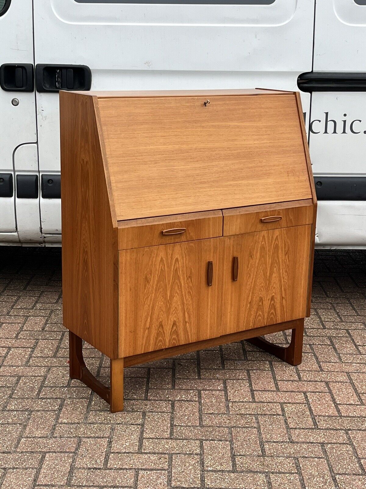 Danish Mid Century Teak Desk / Bureau