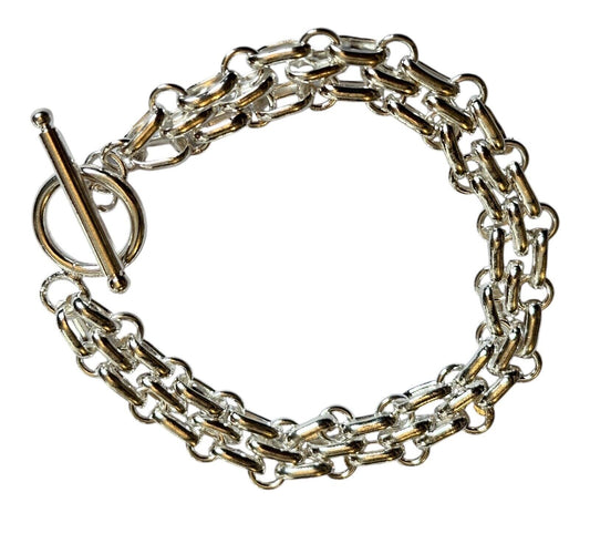 Silver 925 Chain Bracelet 20.62g