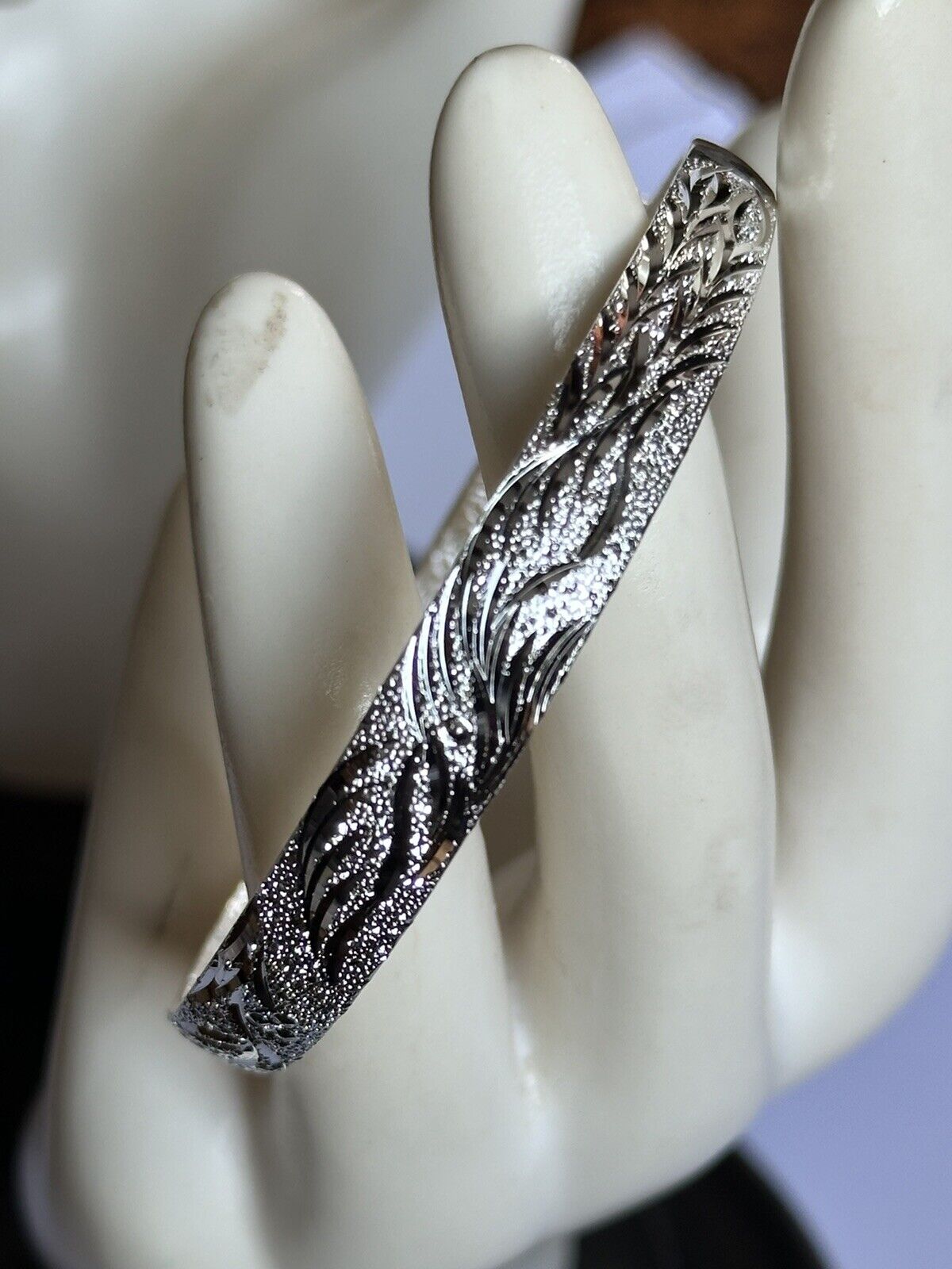 Silver 925 Bangle Bracelet 26.65g