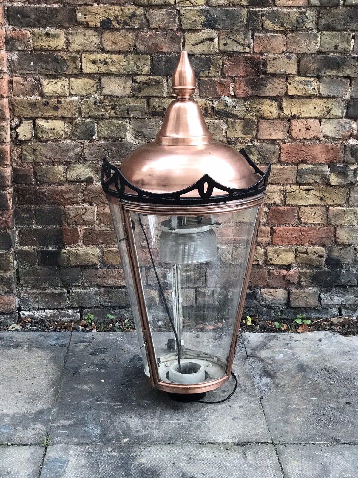 Lamppost Copper Lantern