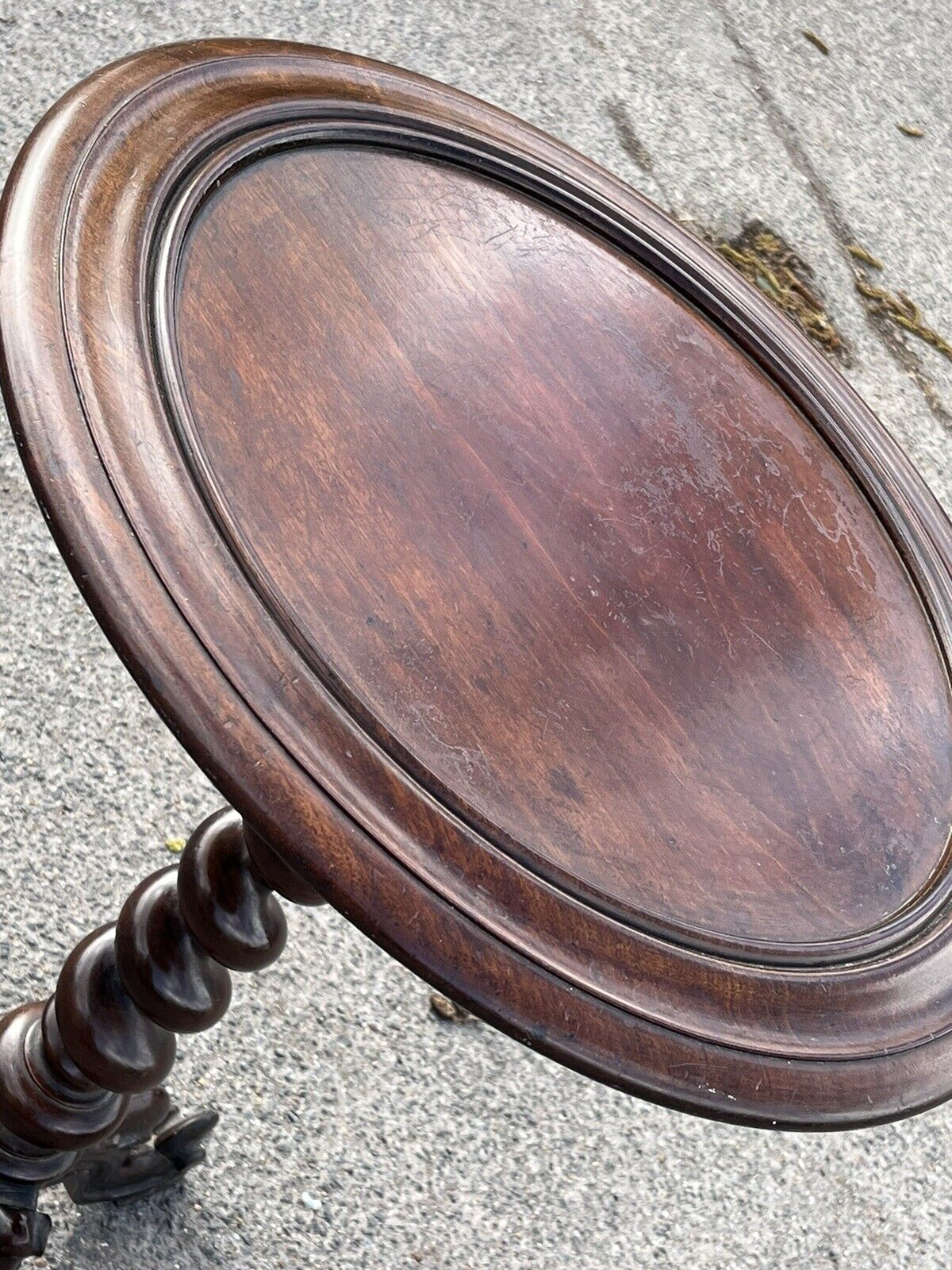 Victorian Mahogany Side Table. Lamp Table