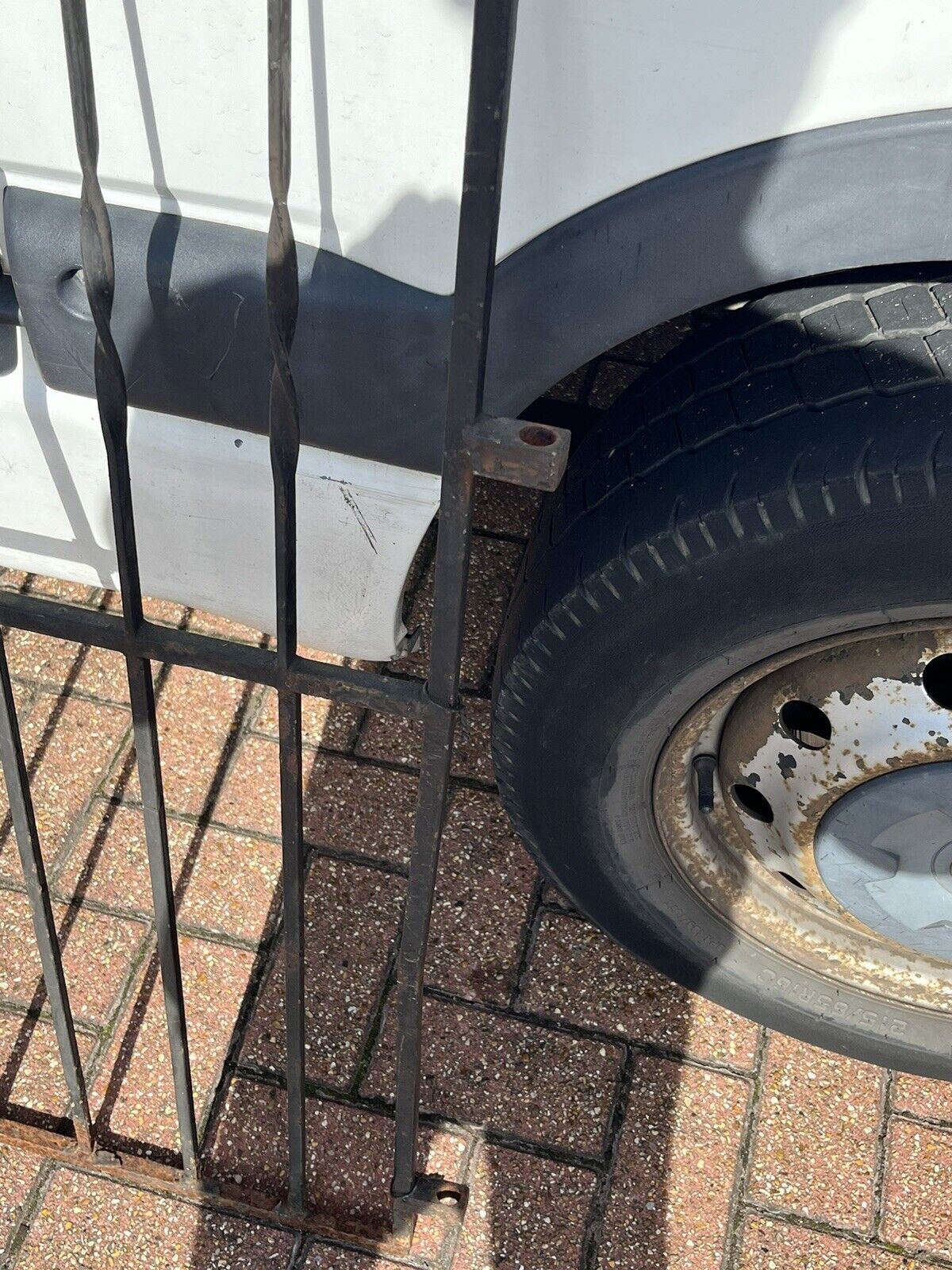 Pair Of Old Cast Iron Driveway Gates