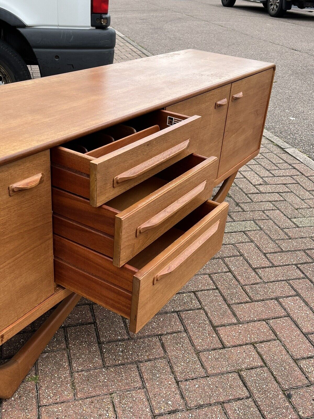 Mid Century Teak Sideboard By Beithcraft