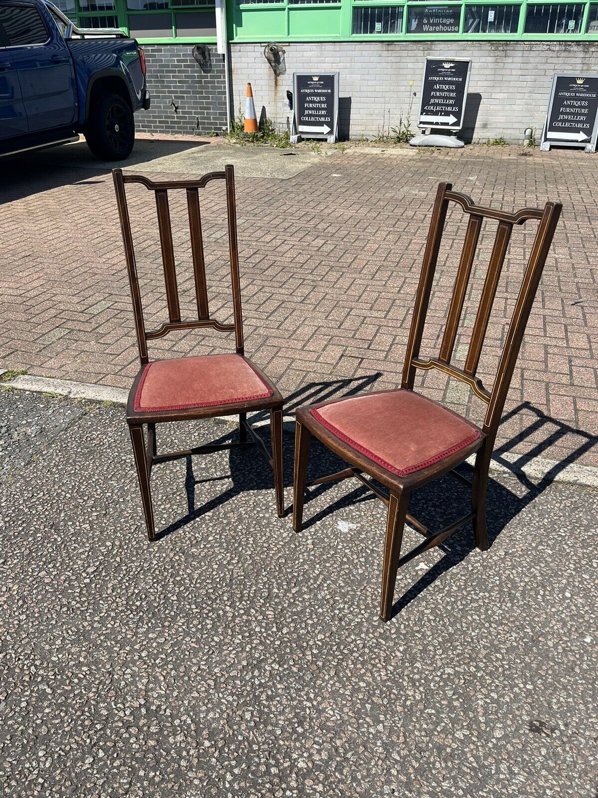 Arts + Crafts Morris and Co Pair Of Chairs