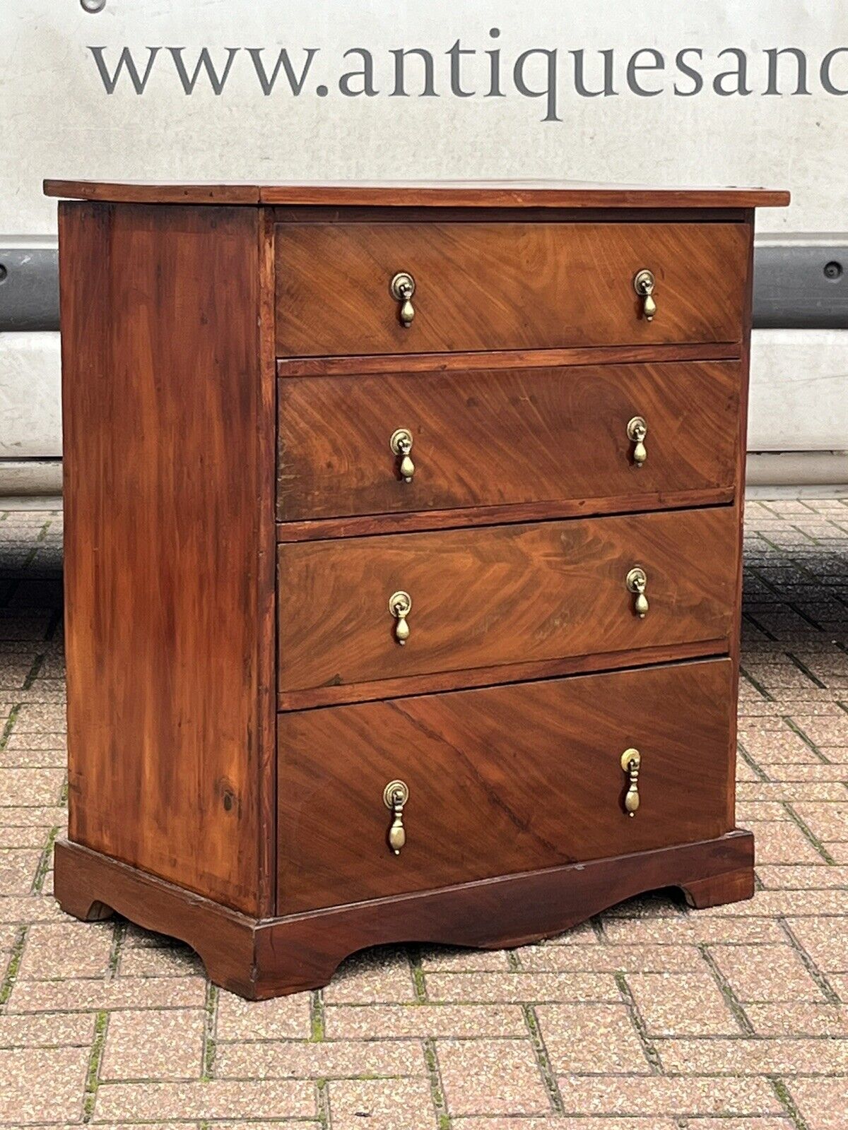 Small Mahogany Chest Of Drawers