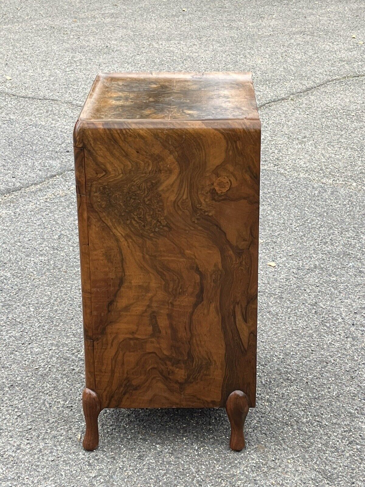 Art Deco Walnut Chest Of Drawers.Maurice Adams Of London W1.   Amazing Quality.