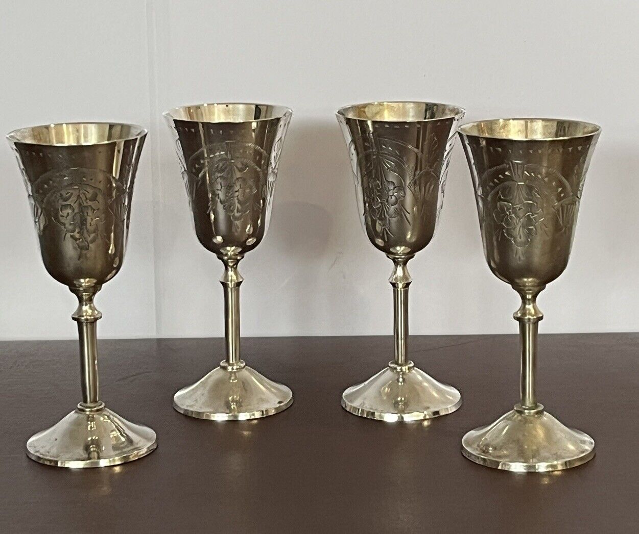 Silver Plate Goblets