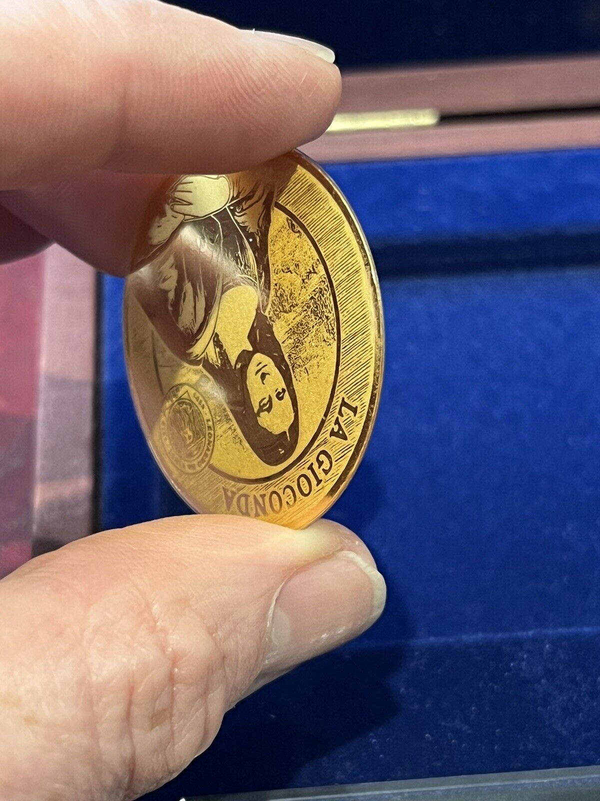 24ct Gold 6 Coin Da Vinci Collectors Set. No 1687 Of 5000