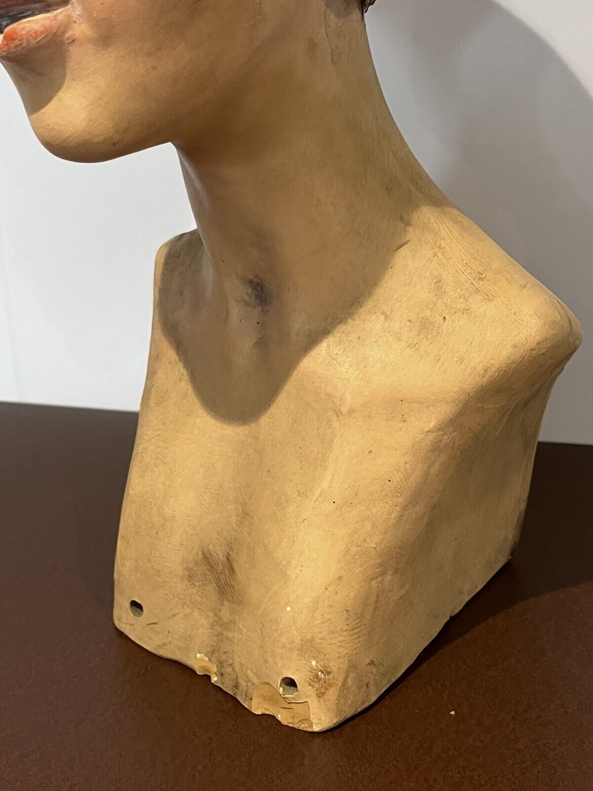 Art Deco Mannequin Head, Heavy Pottery Model, Superb Quality