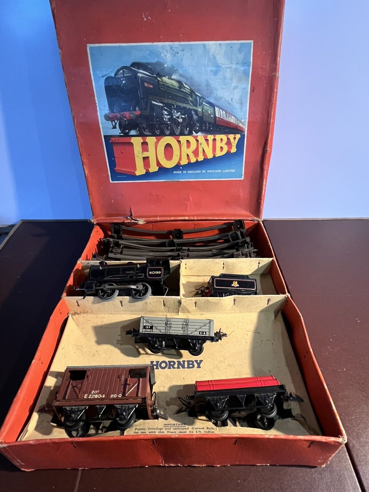 Hornby Clockwork Train Set In  Box