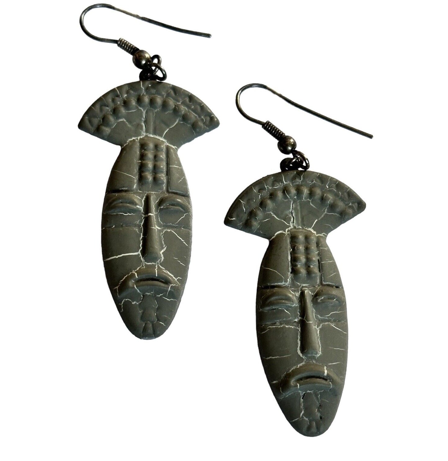 Vintage Tribal Drop Long Earrings