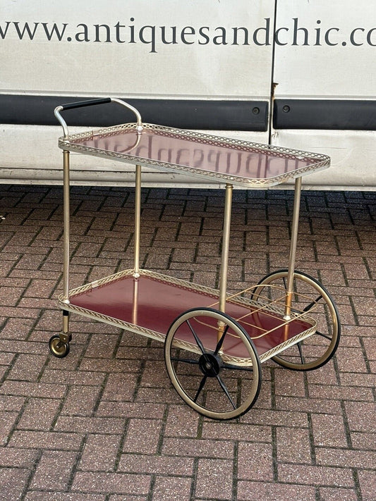 Mid Century Drinks Trolley