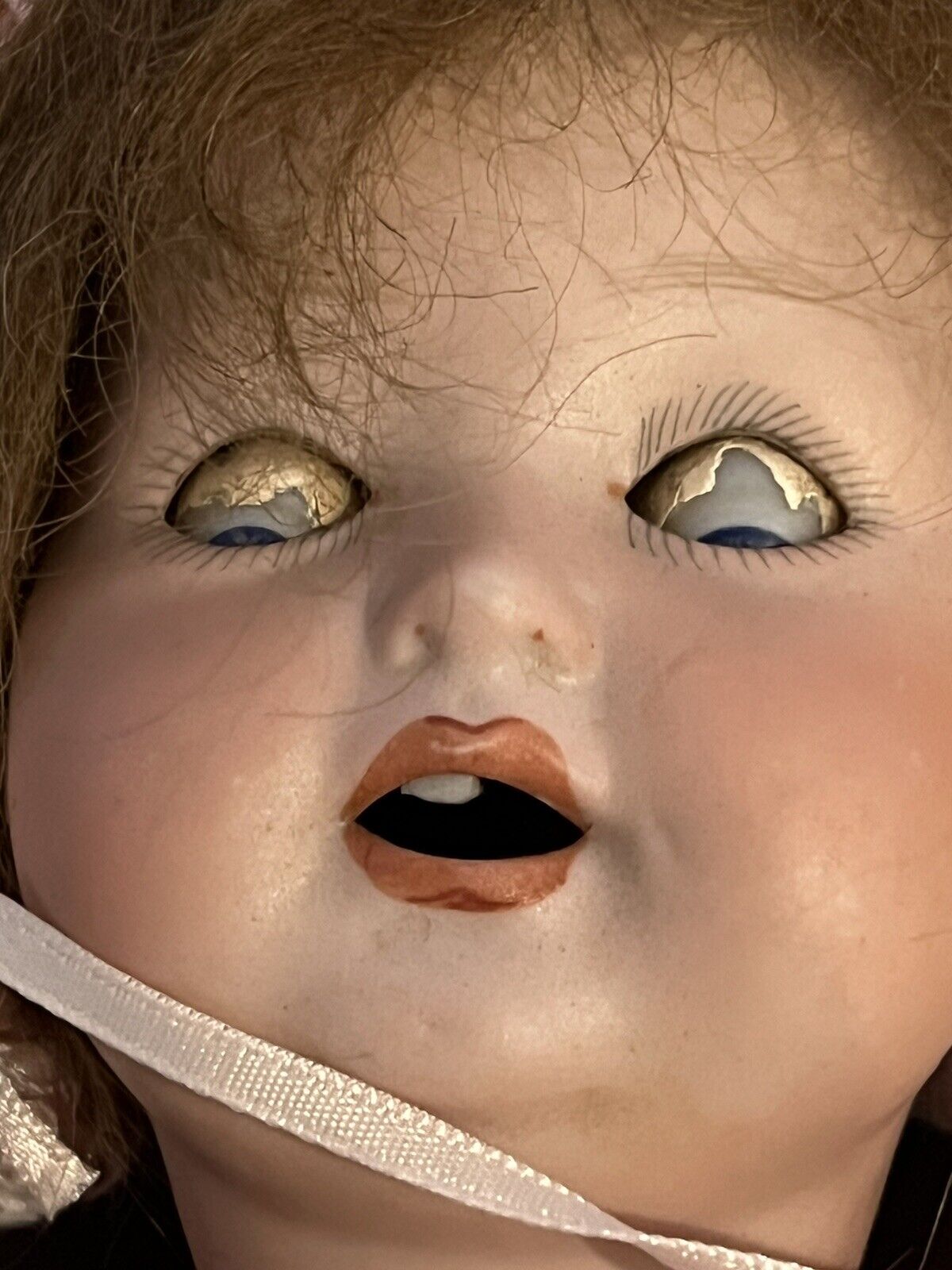 Antique Porcelain Head Doll