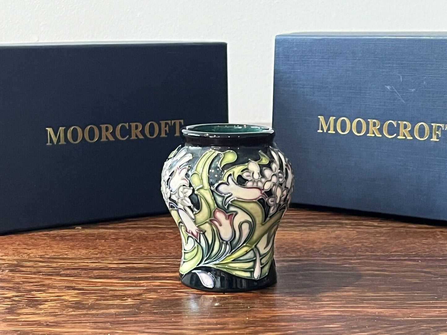 Moorcroft Vase With Box