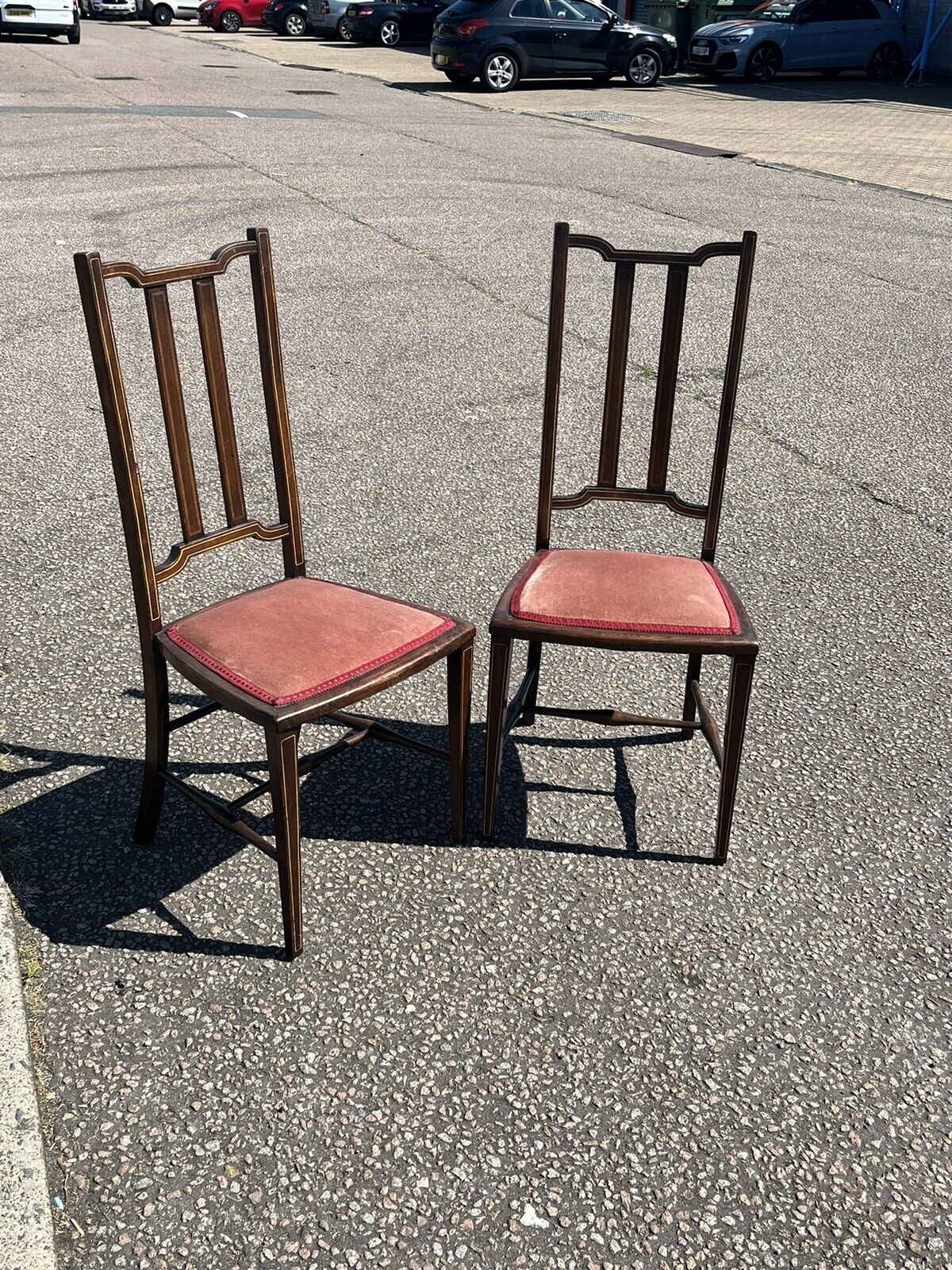 Arts + Crafts Morris and Co Pair Of Chairs