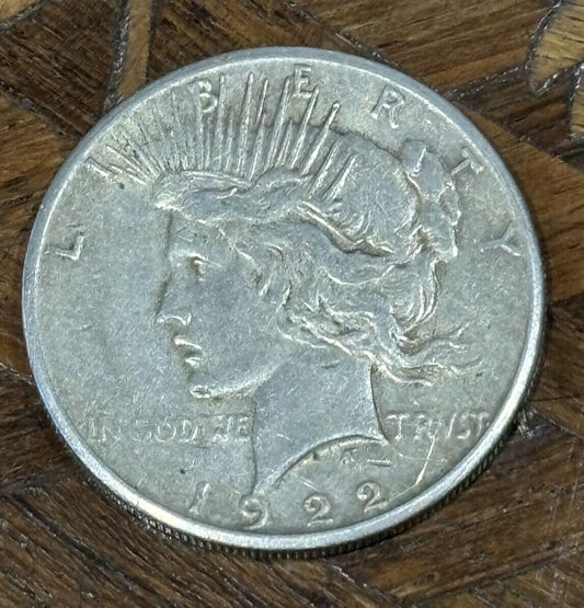 1922 Silver Peace Dollar