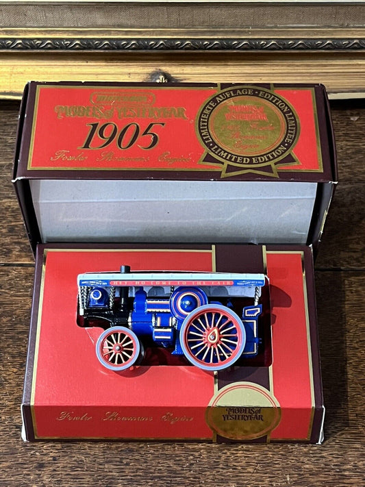 Matchbox 1905 Fowler Showmans Engine In Original Box