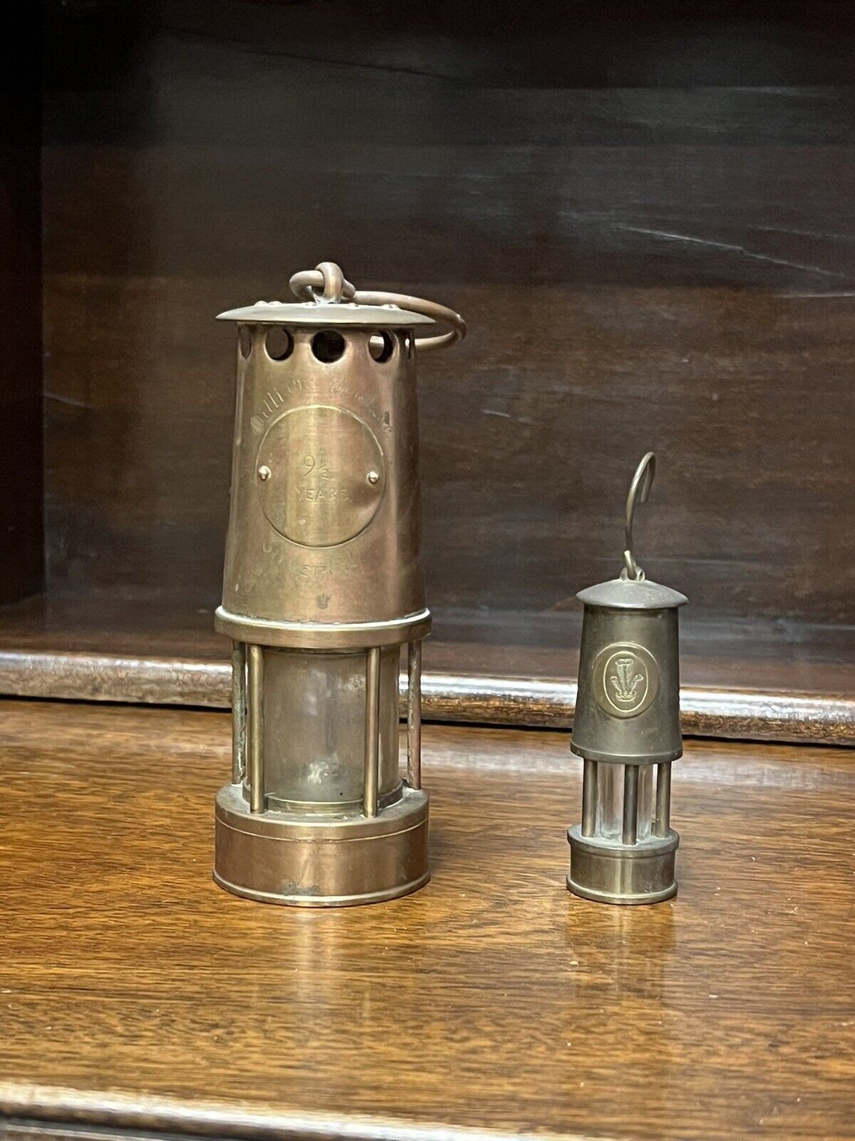 Miners Lamps. Small And Miniature