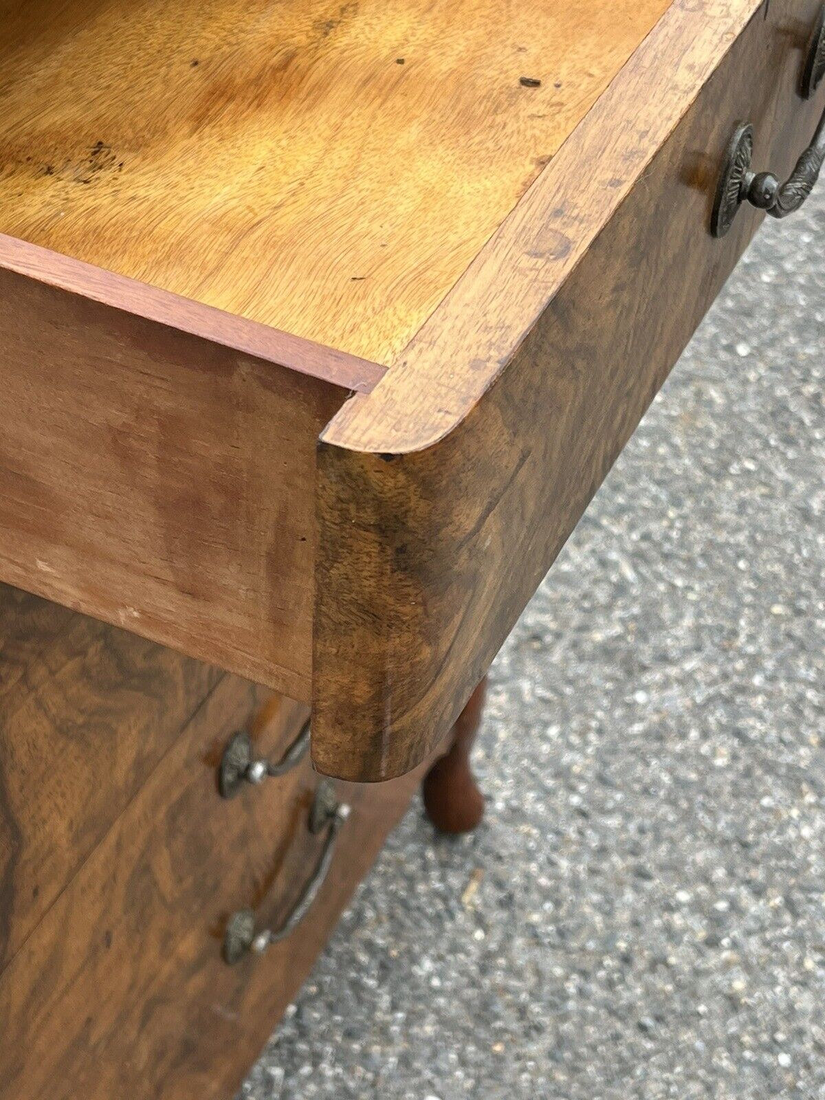 Art Deco Walnut Chest Of Drawers.Maurice Adams Of London W1.   Amazing Quality.