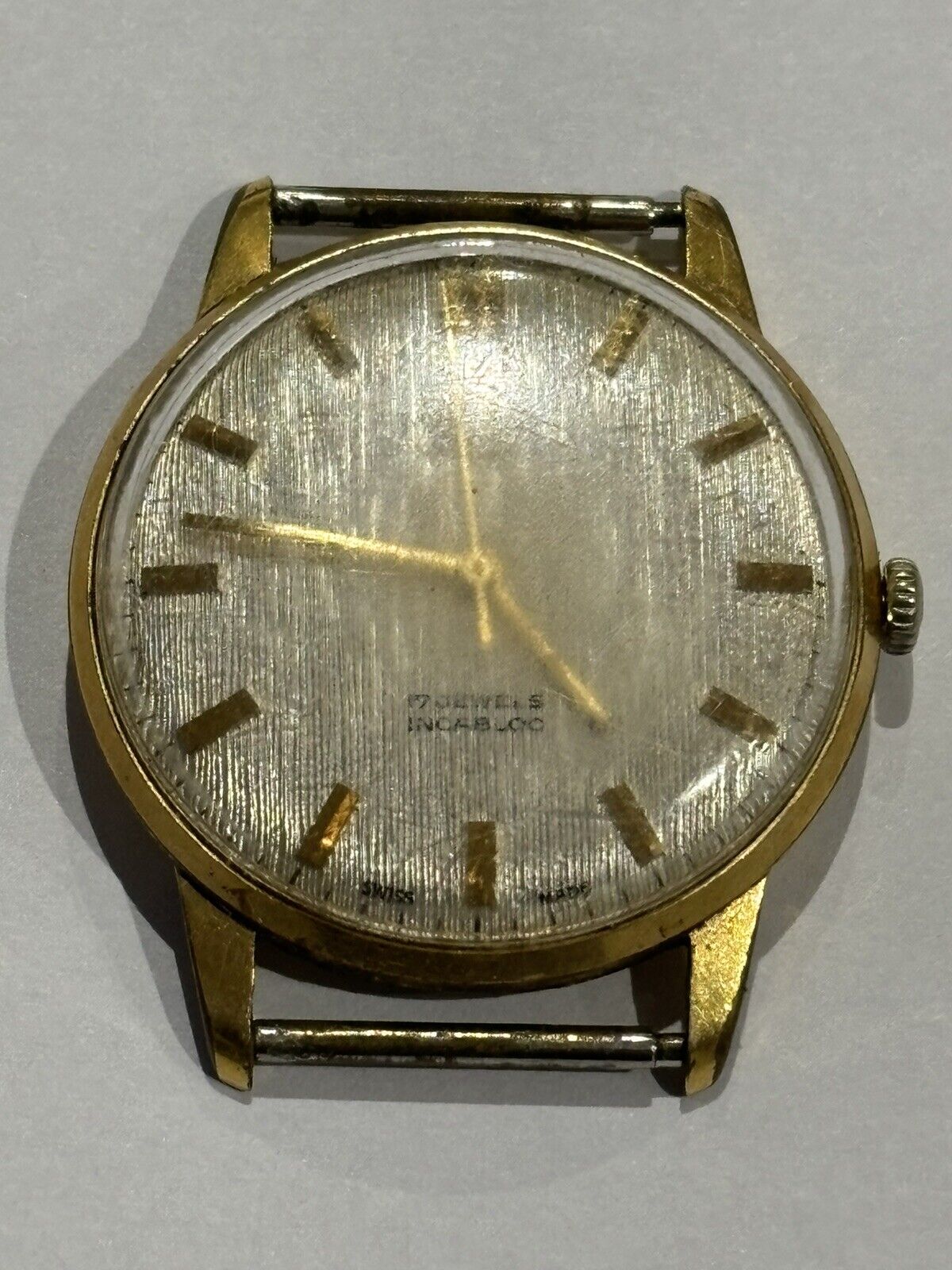 Vintage Men's Wristwatch. When Wound Ticking away Nicely